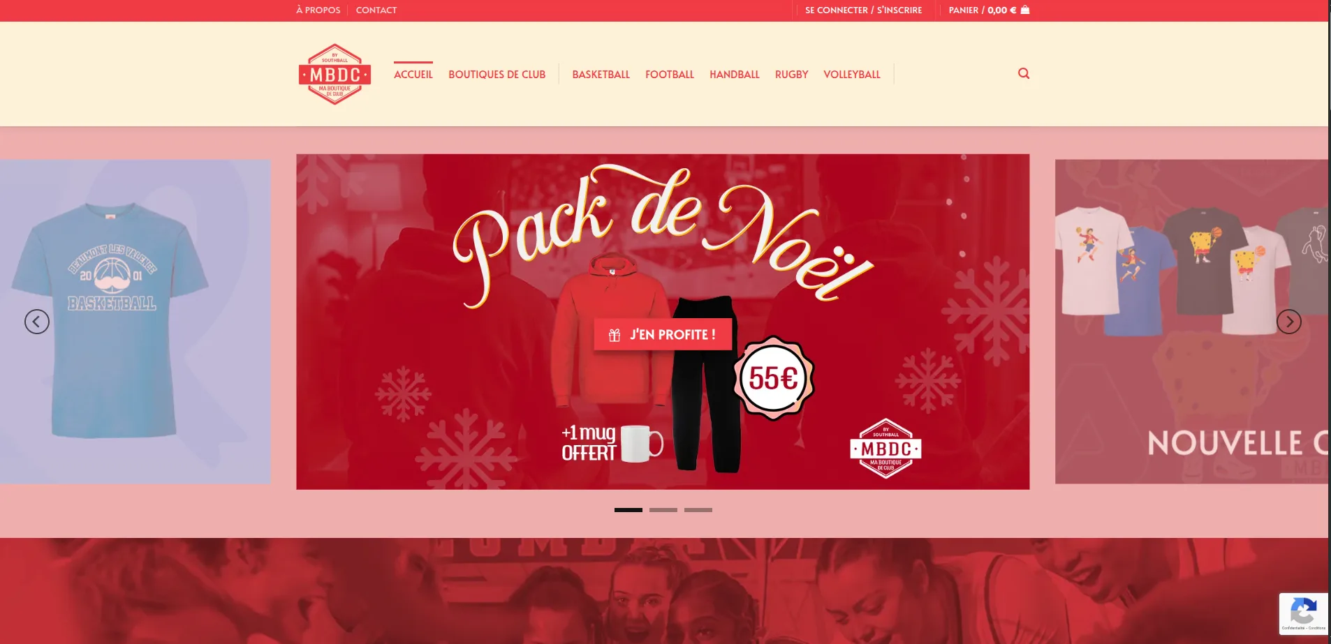 Image du site web maboutiquedeclub.com